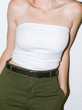 Brandy Melville White Tube Top